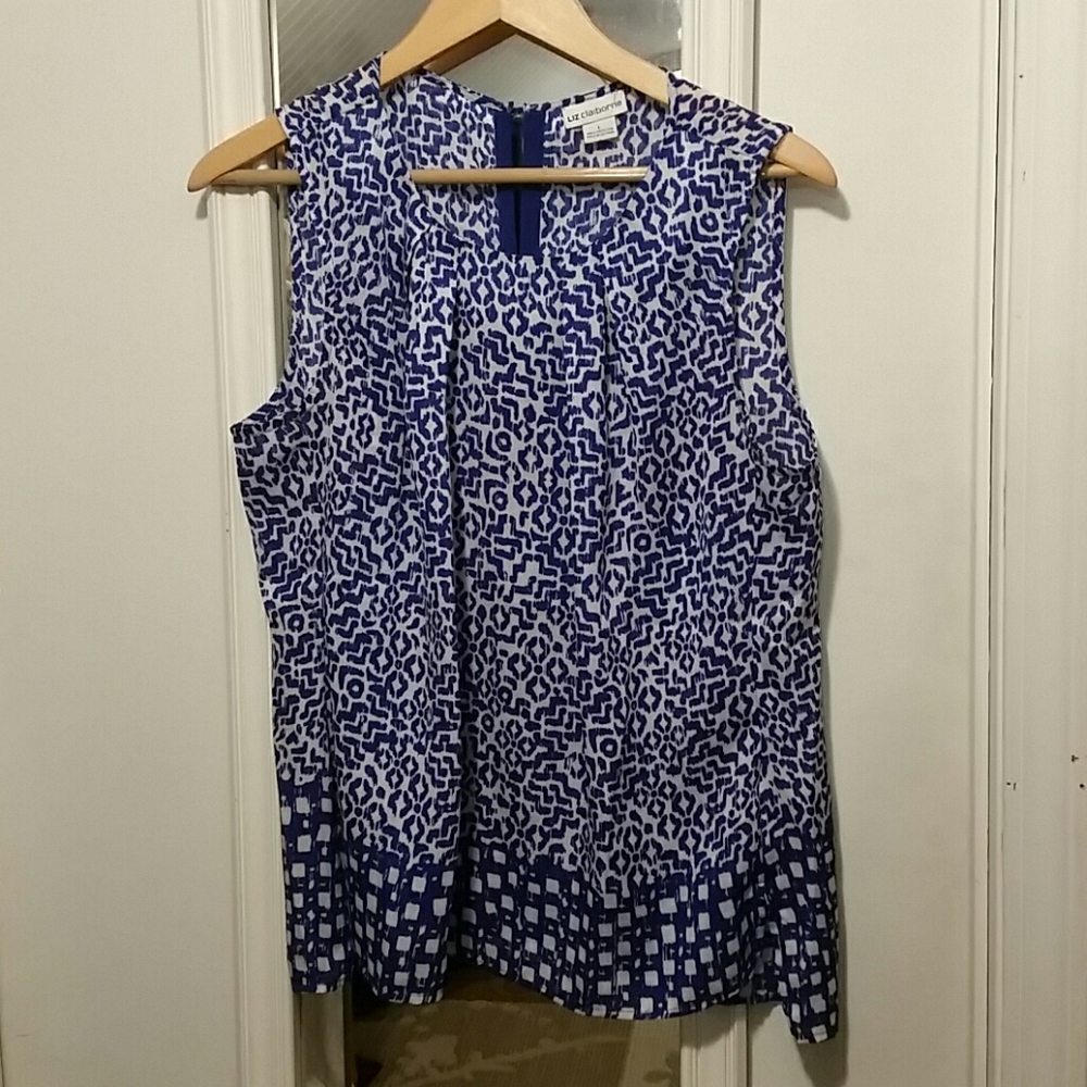 Liz Claiborne sleeveless shell